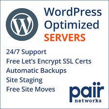 Wordpress on Pair Networks Optimized Servers