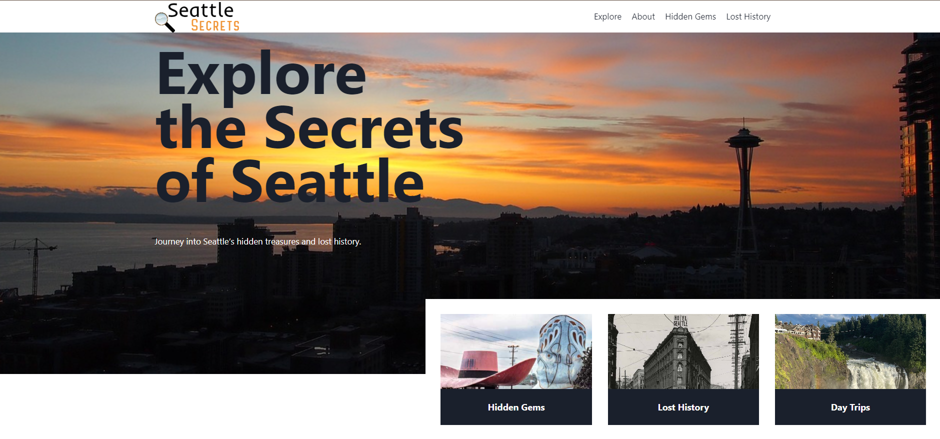 Seattle Secrets Rreal Designs